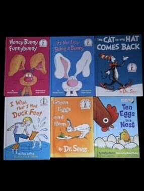 Set Of 6 Dr. Seuss Children's 'I Can Read That All By Myself' Beginner Books